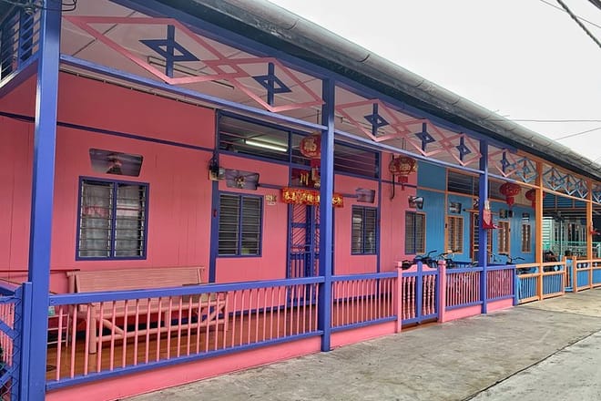 Pulau Ketam Fishing Village with Blue Mosque and Thean Hou (SIC) 5