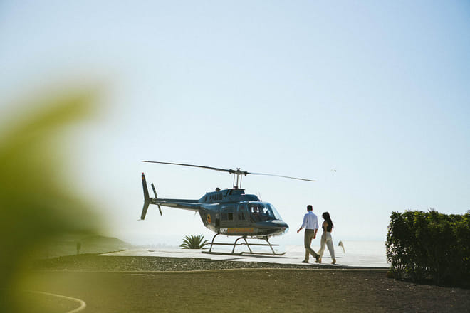 La ruta de los volcanes en helicóptero