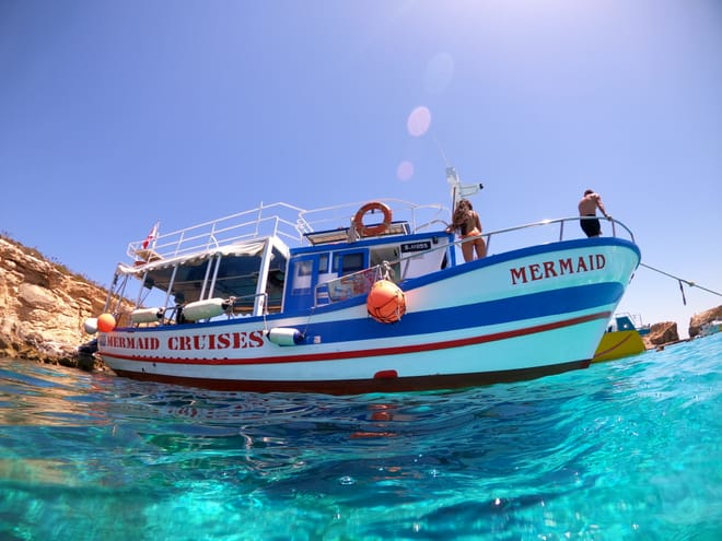 Traditional Boat Tour - Bugibba: Blue Lagoon, Comino and Gozo