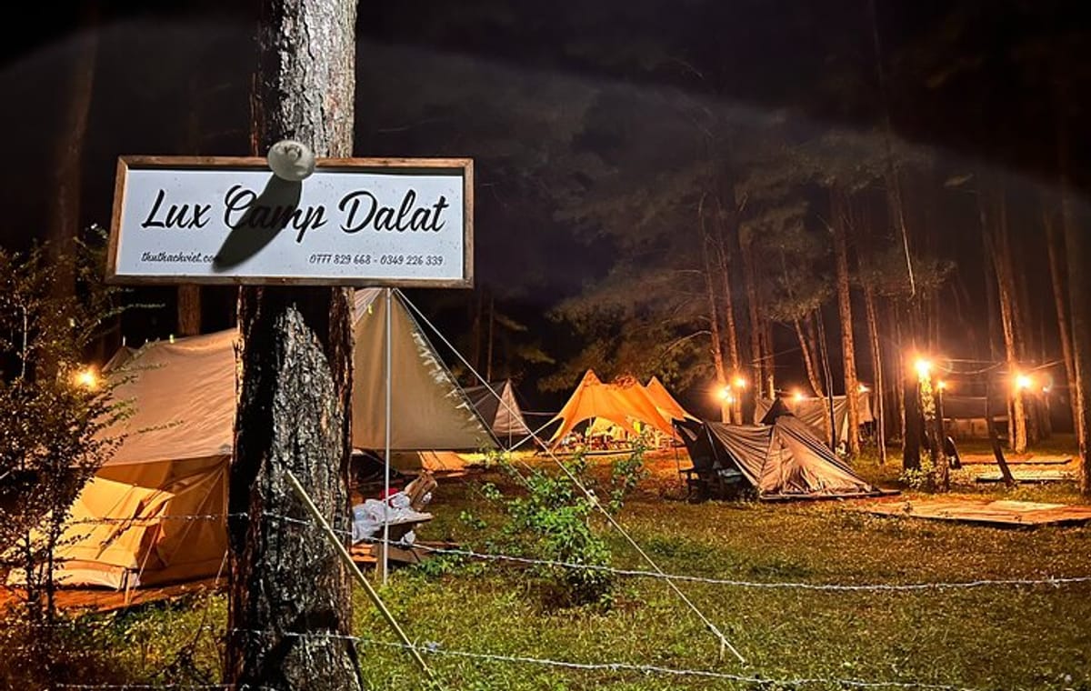 Camping and Sup/Kayak at Tuyen Lam Lake