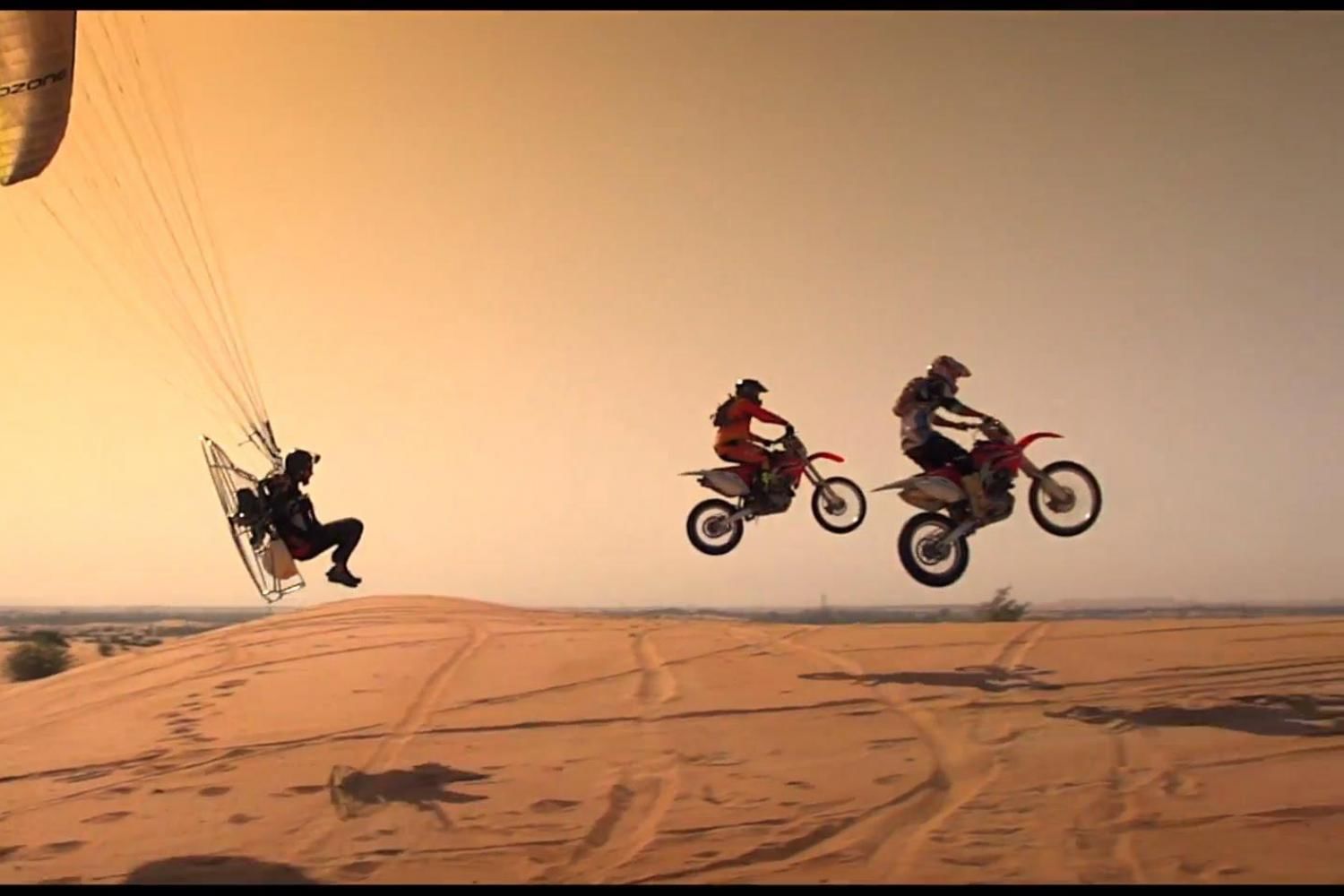 KTM Dirt Bike Tour Dubai with Daytur
