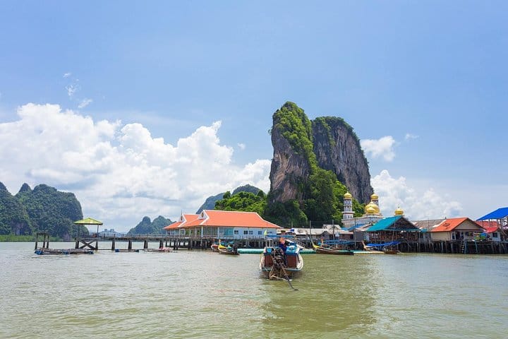 Phuket to James Bond island & Phang Nga Bay tour by private long tail boat