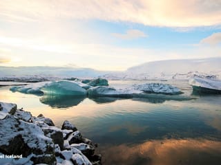 Icebergs in the Glacier lagoon