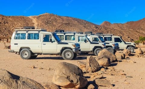 Desert Jeep Safari and Bedouin Dinner with Stargazing in Hurghada