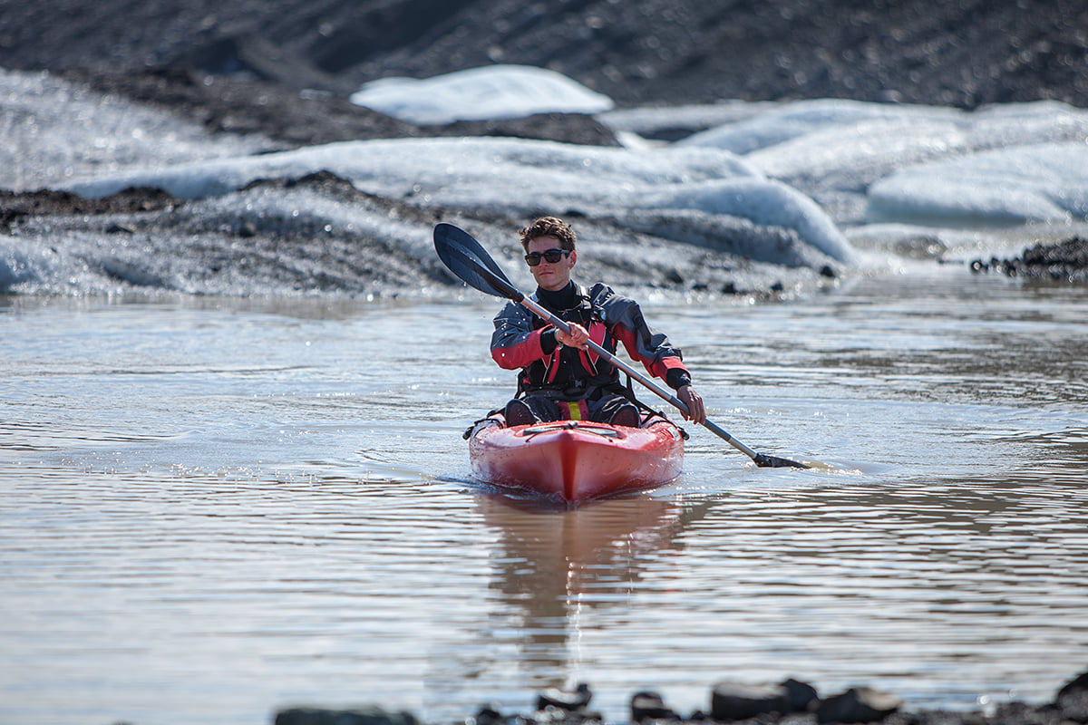 Sólheimajökull Glacier Lagoon Kayaking, Iceland
