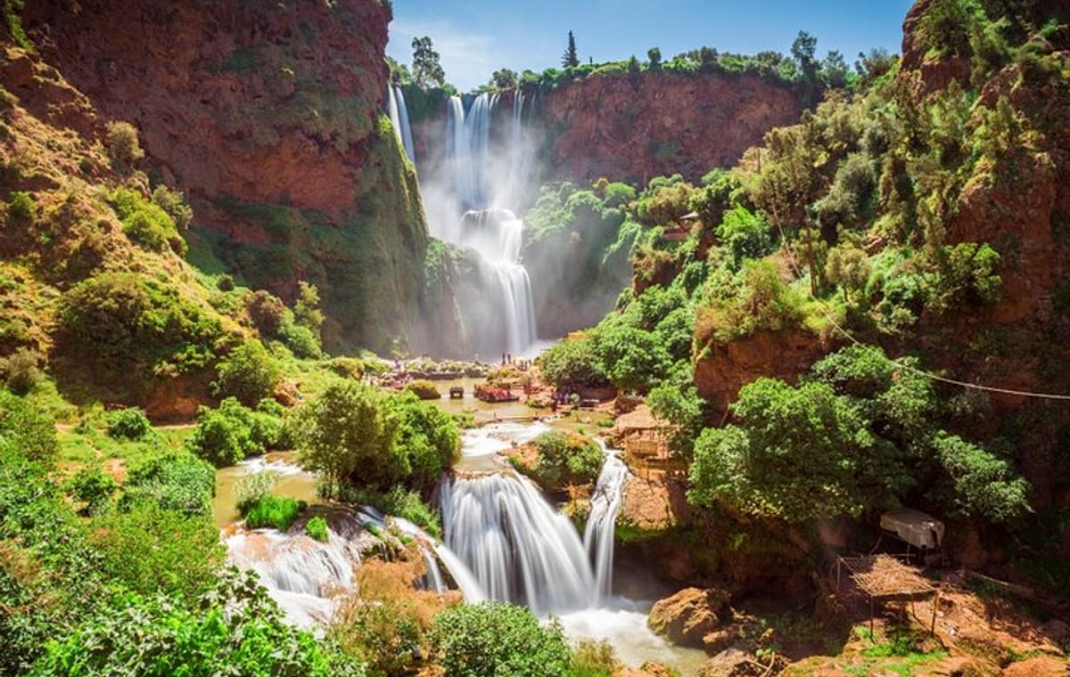 From Marrakech: Ouzoud Waterfalls Guided Hike and Boat Trip