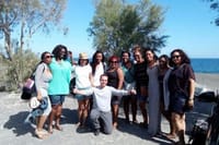Perivolos Black Beach