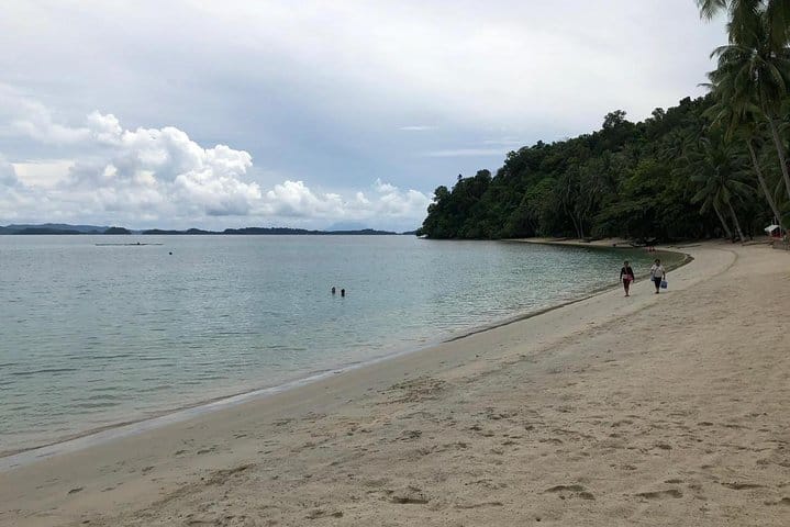 Shore Excursion Puerto Princesa Port: Beach Tour & City tour
