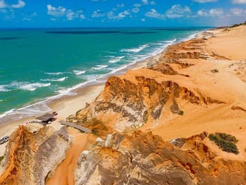 Morro Branco and Fontes Beach Day Tour from Fortaleza