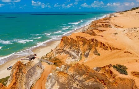 Morro Branco and Fontes Beach Day Tour from Fortaleza