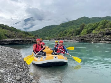 Rafting in Vjosa River – Permet