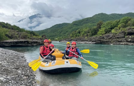 Rafting Adventure on the Vjosa River in Permet, Albania