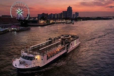 Saffron Luxury 4 Course Dinner Cruise on Bangkok’s River of Kings