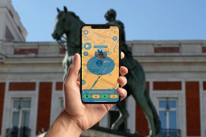 Madrid Golden Age Smartphone App Self Guided GPS Walking Tour