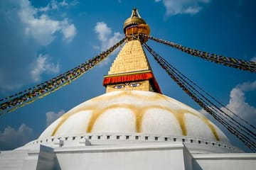 Kopan Monastery and Boudhanath Stupa Half-Day Tour in Kathmandu