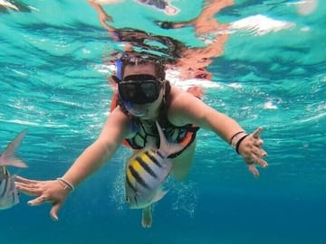 ⁠Snorkeling at Pigeon Island Trincomalee