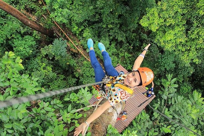 Ziplining in the Atlas mountains 4