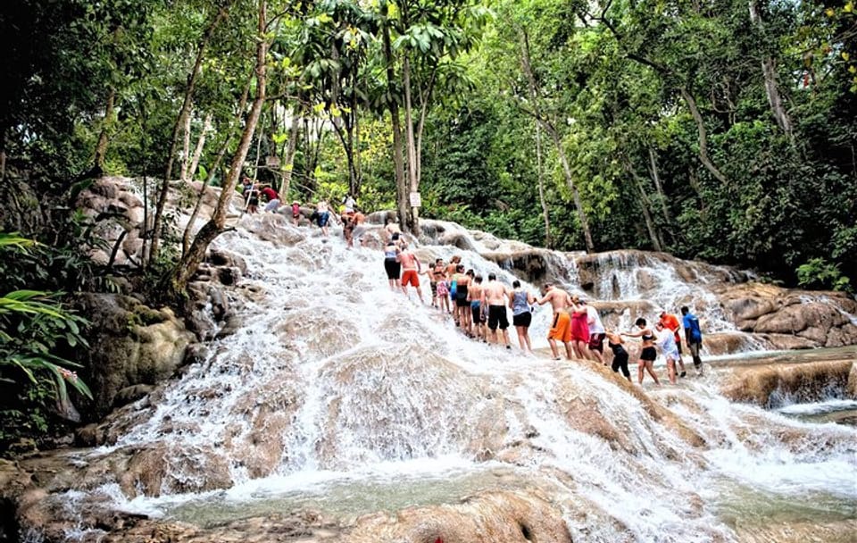 Dunn's River Falls and Ocho Rios Shopping Tour from Runaway Bay