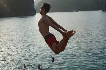 3-hour admiring the sunset on Lan Ha Bay: Kayaking, Swimming