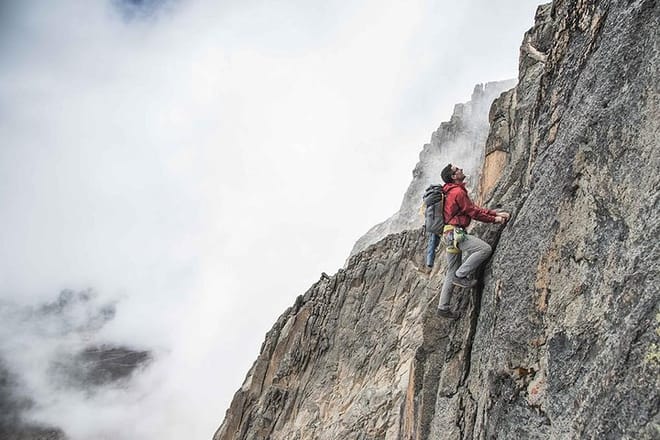 Rock climbing mount kenya