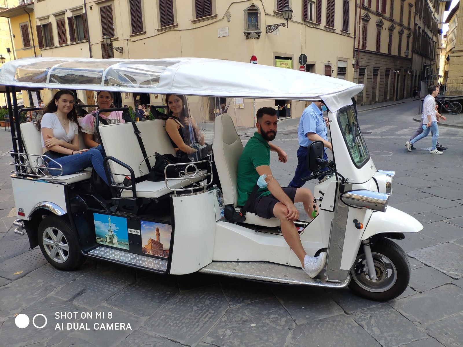 florence city tour by golf cart