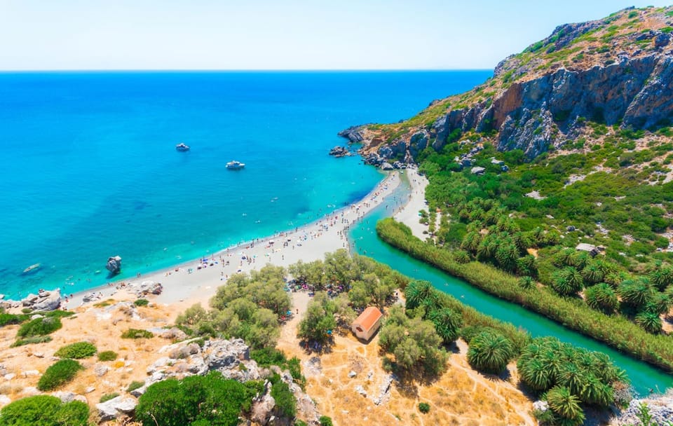 Private Tour: Preveli Palm Beach From Rethimno