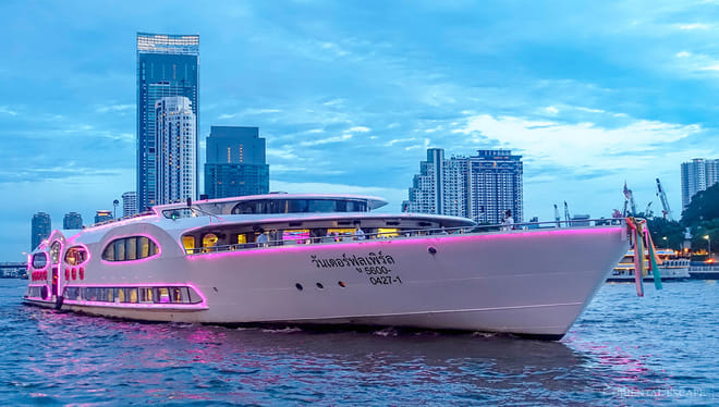 BANGKOK: Ticket Wonderful Pearl CANDLE LIGHT DINNER CRUISE (19.30-21.30) 2