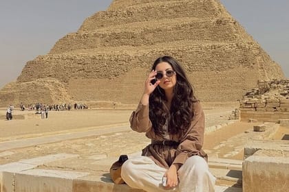 Giza Pyramids, Saqqara, Memphis Day Trip with tickets & lunch