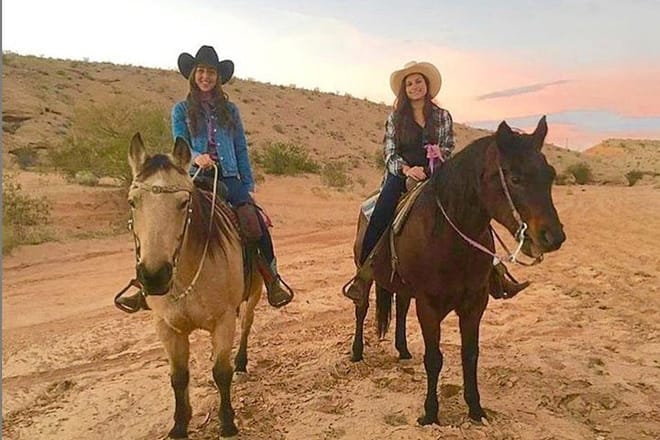 Wild West Sunset Horseback Ride with Dinner