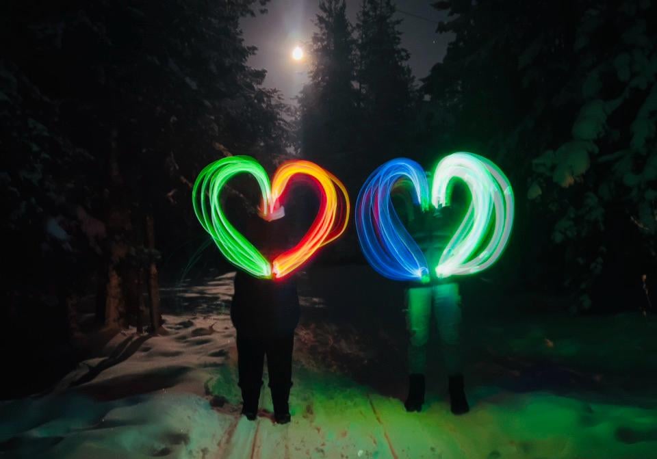 Evening Snowshoeing to Search for the Northern Lights in Levi 3