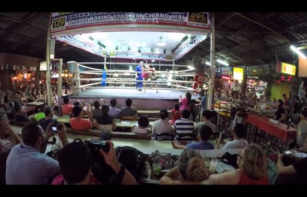 Chiang Mai’s Thapae Muay Thai Boxing Stadium