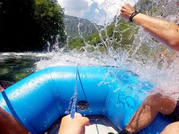Whitewater rafting