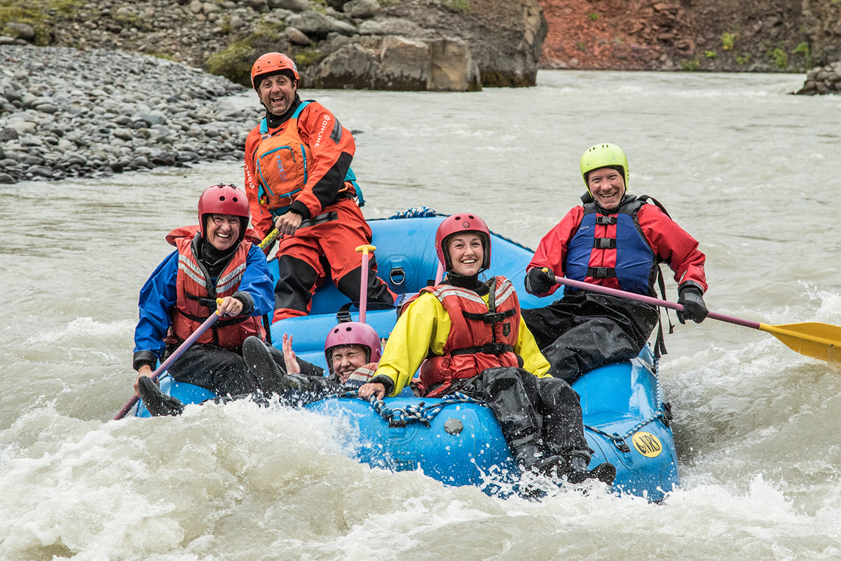 River Rafting, Iceland