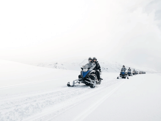 2-Day Private Tour Diamond Beach & Glacier Lagoon and Golden Circle with Snowmobile, photo 8