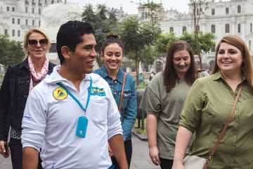 Lima Colonial and Modern Circuit Bus Tour in Lima, Peru