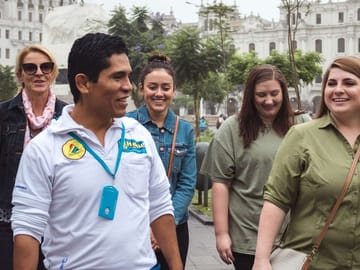 Lima Colonial and Modern Circuit Bus Tour in Lima, Peru