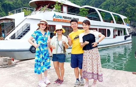 Alova Cruise Premium Day Tour Visit Highlights of Halong Bay