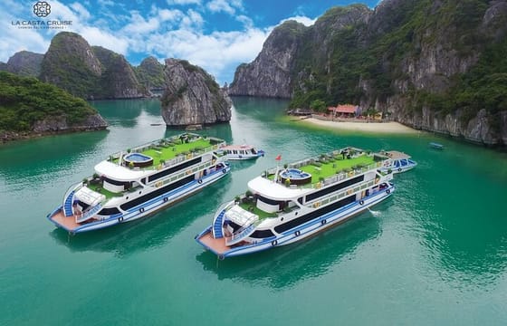 La Casta Cruise from Hanoi by Expressway Transfer – 5 Star Cruise