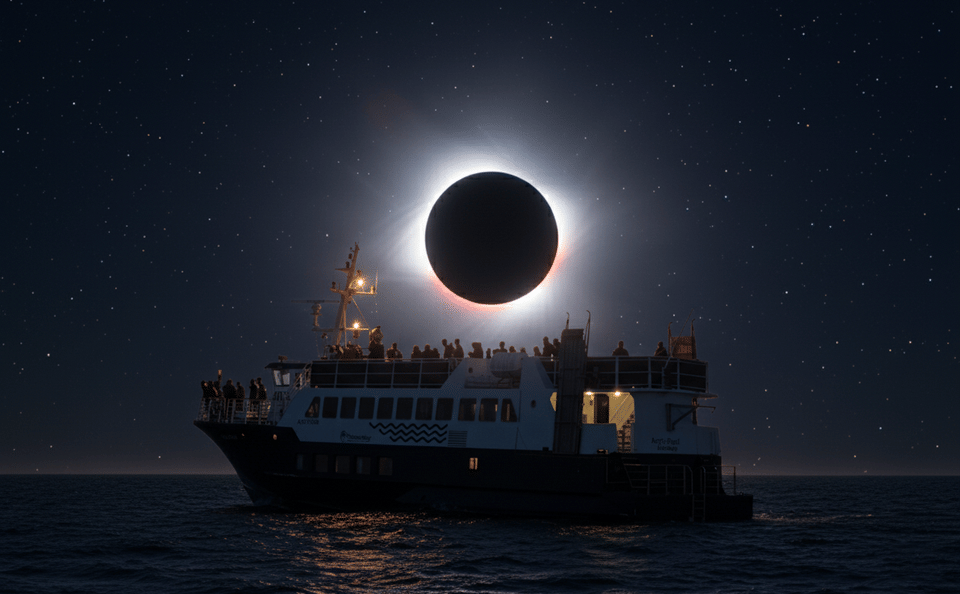Solar Eclipse Viewing Cruise from Reykjavík Harbor