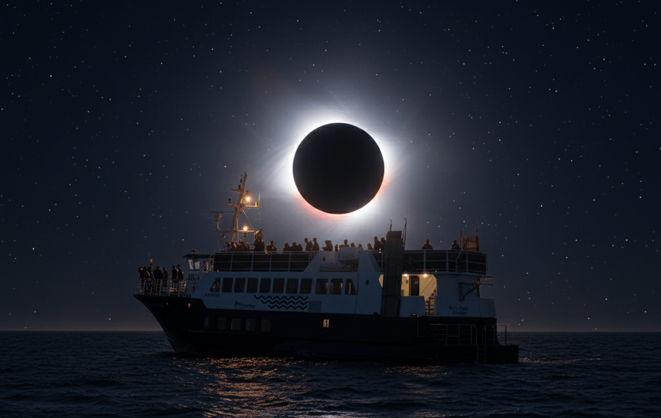 Solar Eclipse Viewing Cruise from Reykjavík Harbor