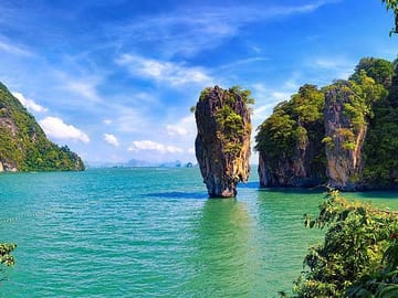 Jamesbond IslKhao Lak : Phang Nga Bay and James Bond Island Tour by Luxury Longtail Boatand
