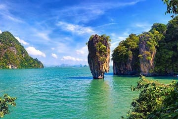 Sunrise Jamebond Island Small Group by Luxury Longtail Boat from Khaolak