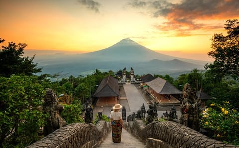 Candidasa Gate of Heaven Temple Cultural Tour in Bali