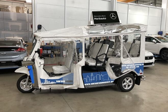 Private Tour of Madrid in Tuk-Tuk with Driver Guide 2