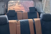 Interior classic canvas tour van