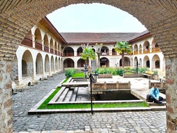 Sheki Khan Palace-Sheki-Khan_palace_Sheki tour-SHeki caravanserai