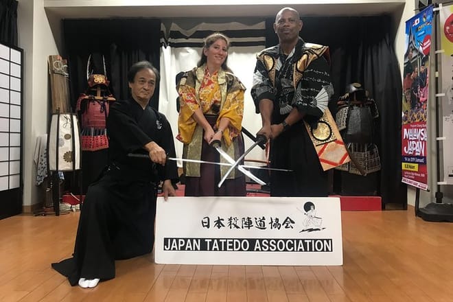 Learn The Katana 'Sword' Technique of Samurai and Ninja in Osaka