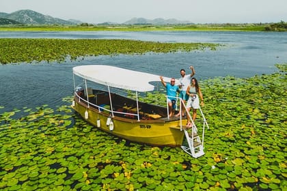 From Virpazar: Skadar Lake National Park Boat Tour & Karuč Visit