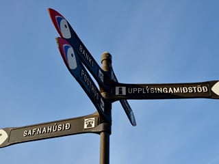 Puffins sign