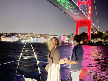 Private Yacht Proposal Experience on the Bosphorus in Istanbul